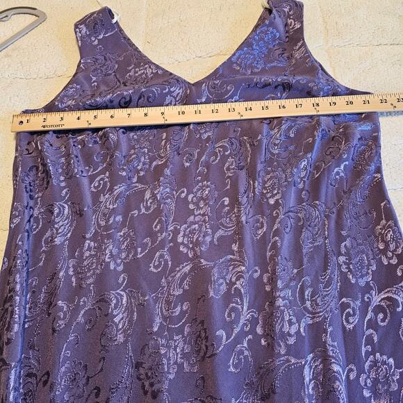 R&M Richards 2 Pc Jacquard Evening Dress Jacket Set Formal Mother Bride – 16W - Picture 8 of 13